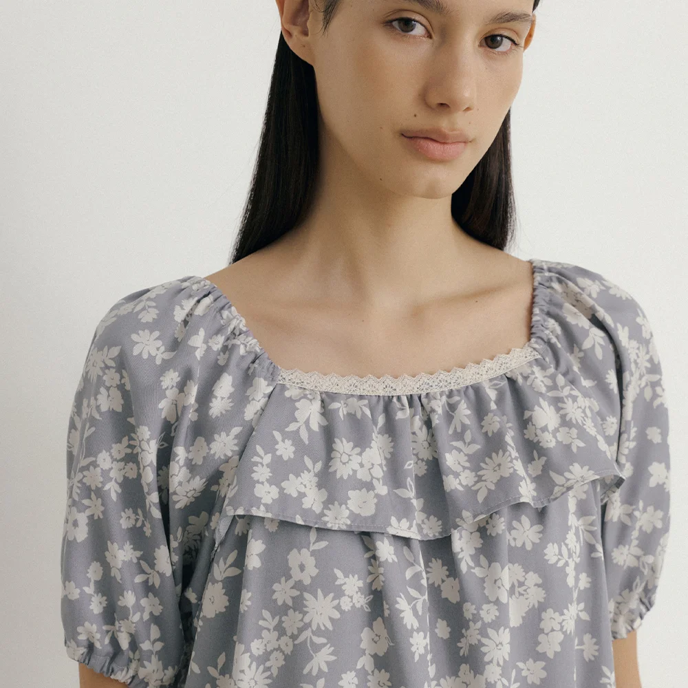(w) Botanic Short Sleeve One-piece