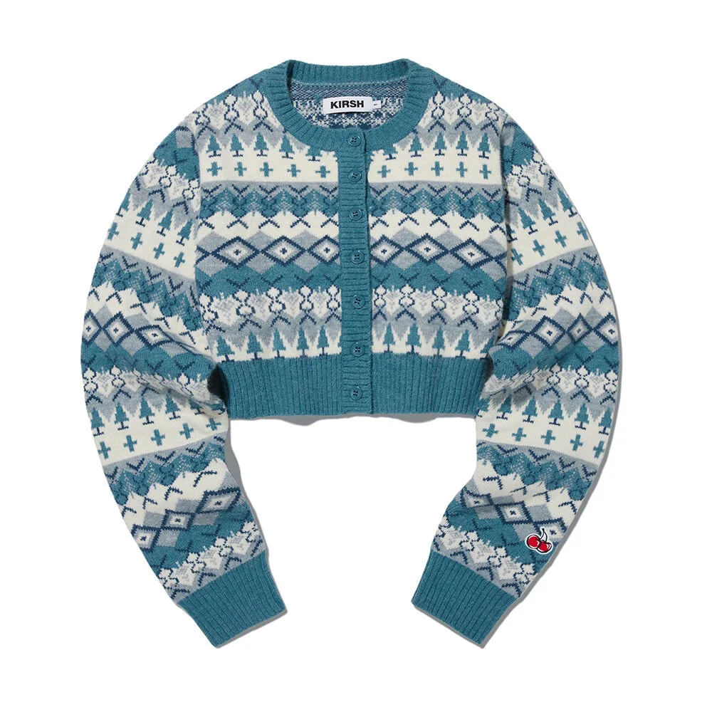 Fair Isle 針織衫 開襟外套