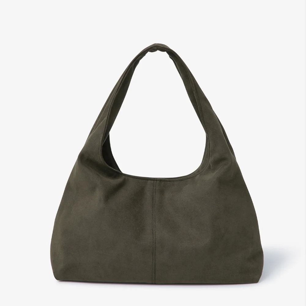 Suede Hobo Bag (麂皮 Hobo Bag) Khaki