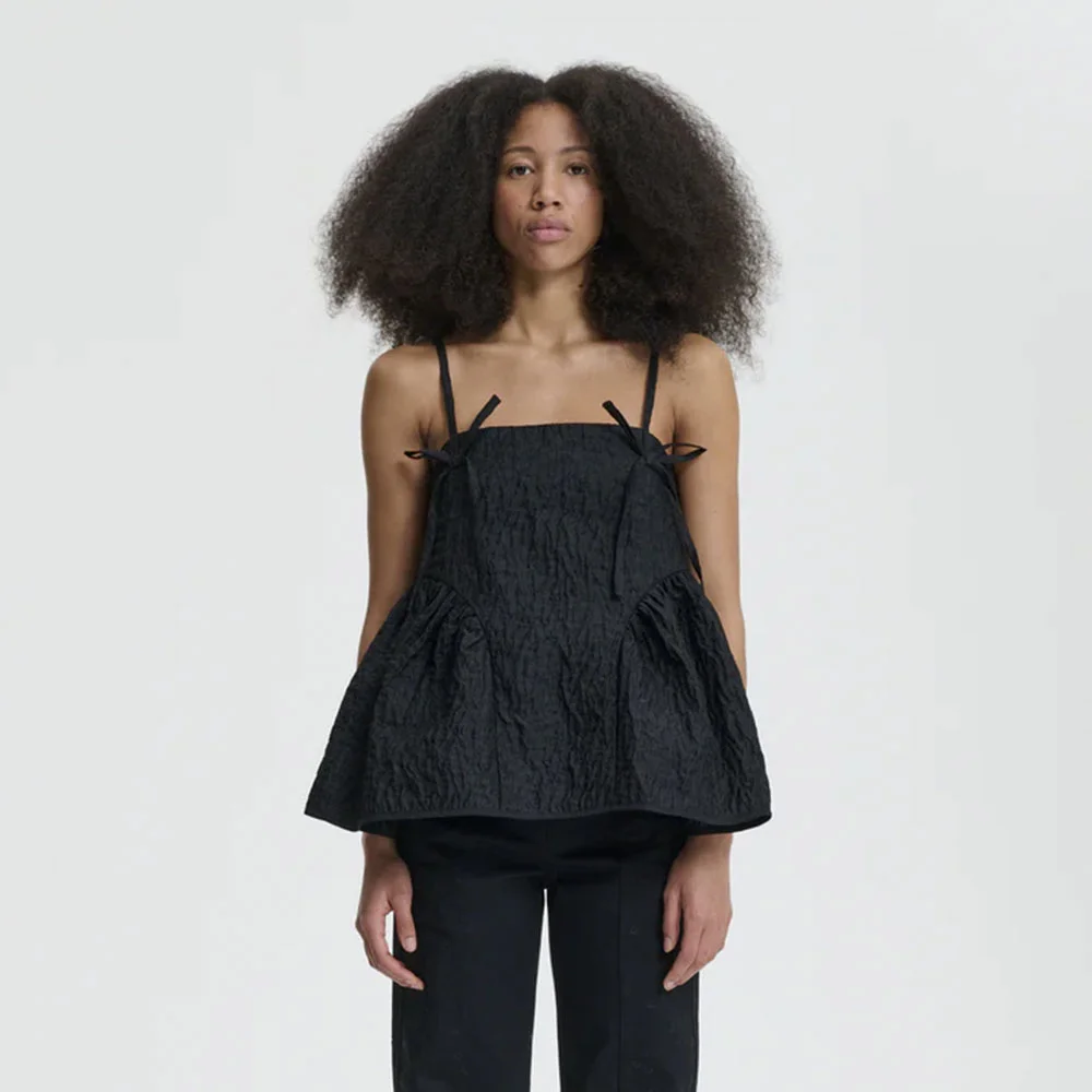 (W) AKIRA TOP (BLACK)