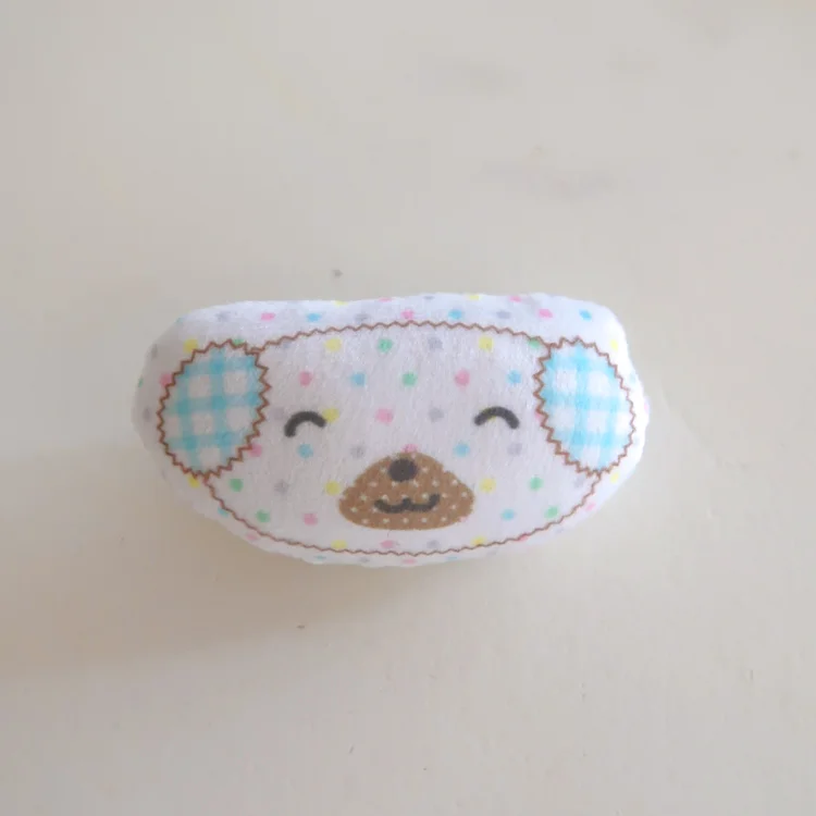 FLUFFY BROOCH - Color dot puppy