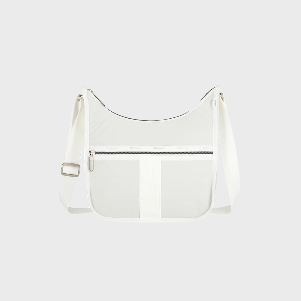 白 C 必備款 中度 Hobo Bag