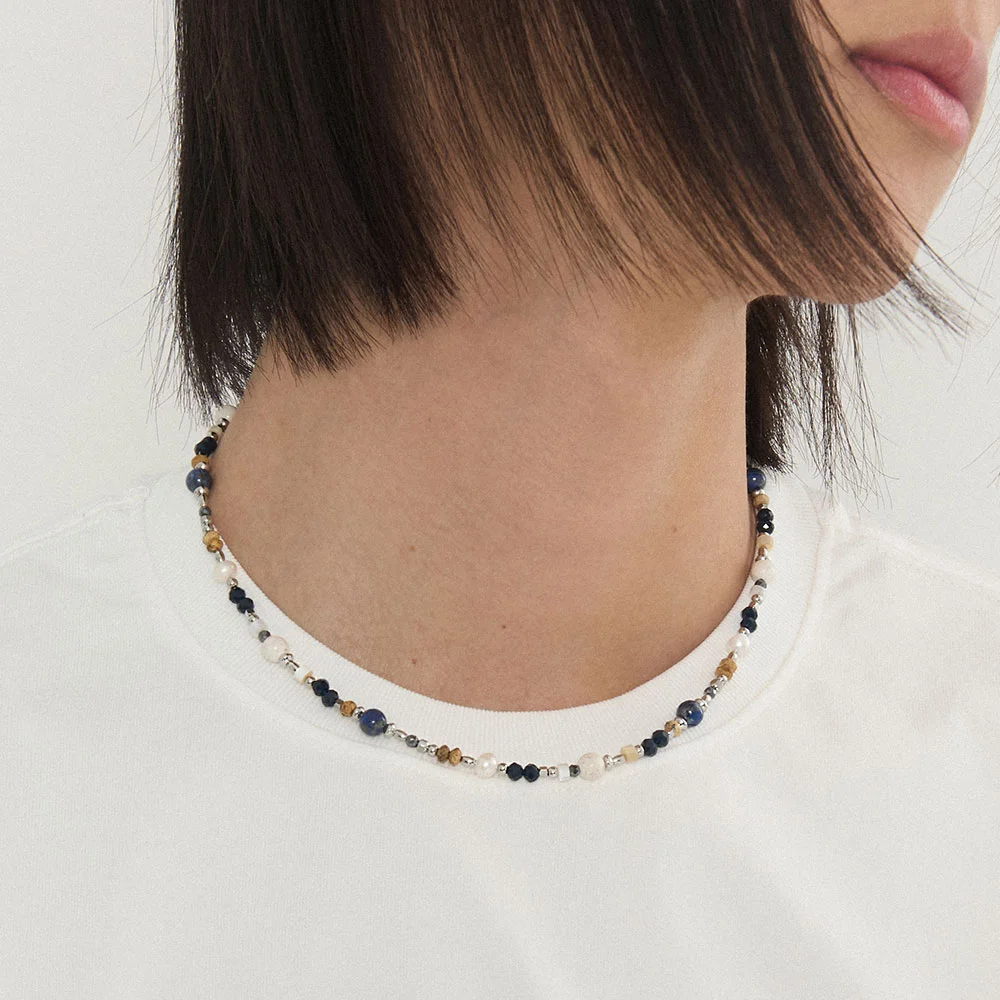 Aquamarine Sea Necklace