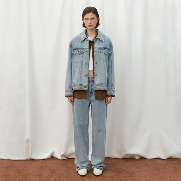 LINES SET-UP DENIM PANTS(PT-5586)
