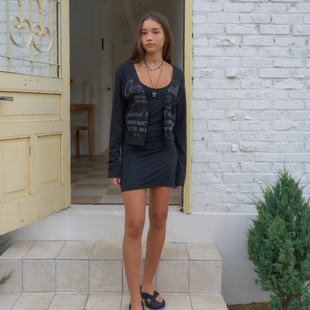 Summer Cover Cardigan / Black