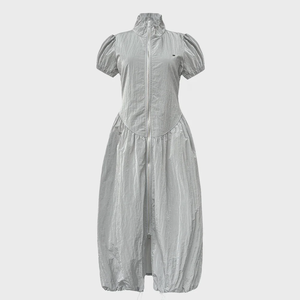 Yucca Nylon Dress (Gray)