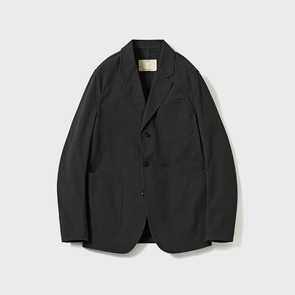 Washed Sports Jacket (Charcoal)