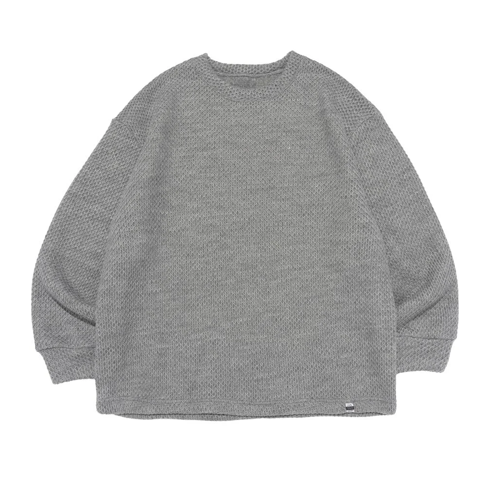 HARVEY FIT VINTAGE NAPPING KNIT (GRAY)