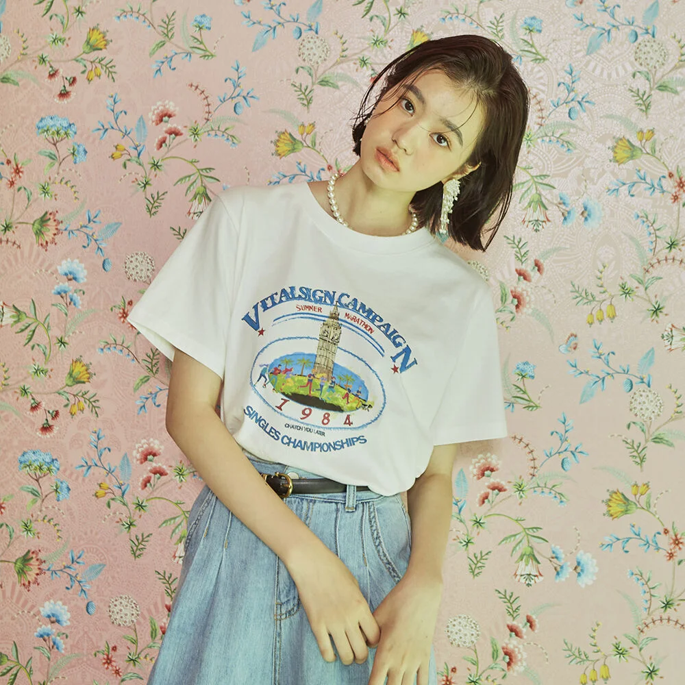 Marathon T-shirt (Ivory)