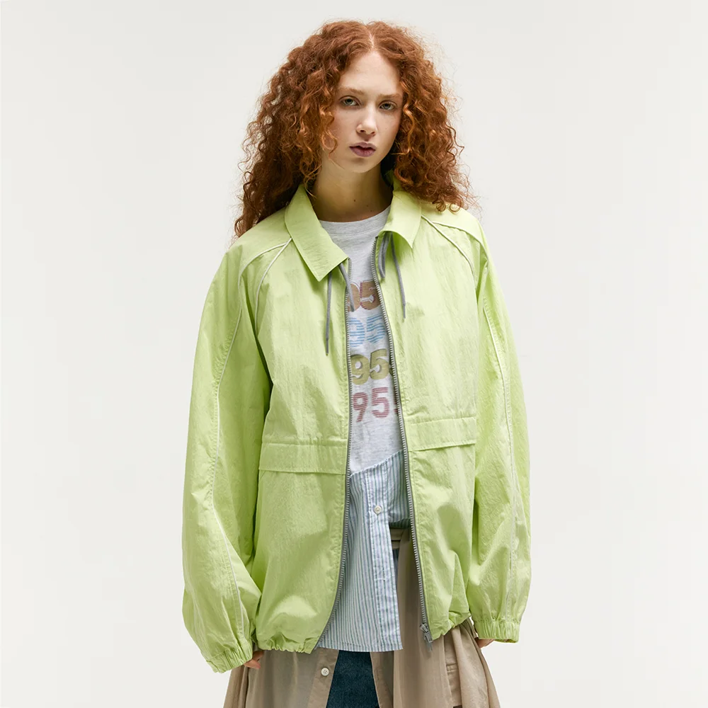 WINDBREAKER JUMPER_lime