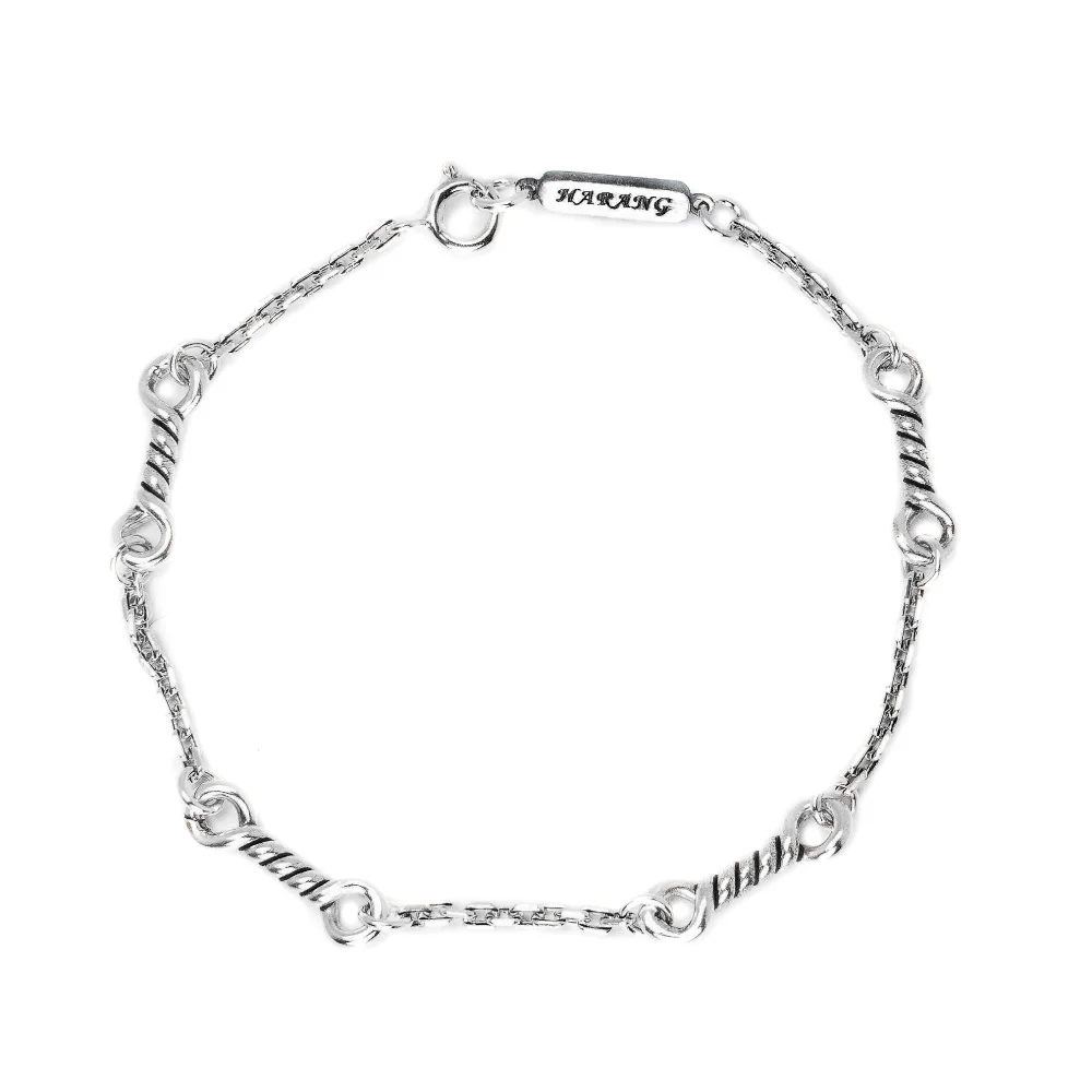 HR 154B_Silver Chain Bracelet (Silver 925)