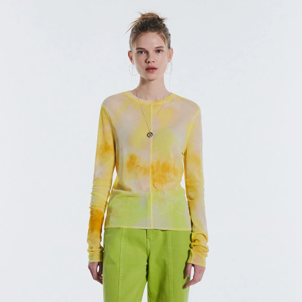 PRINTING SHEER TOP KS