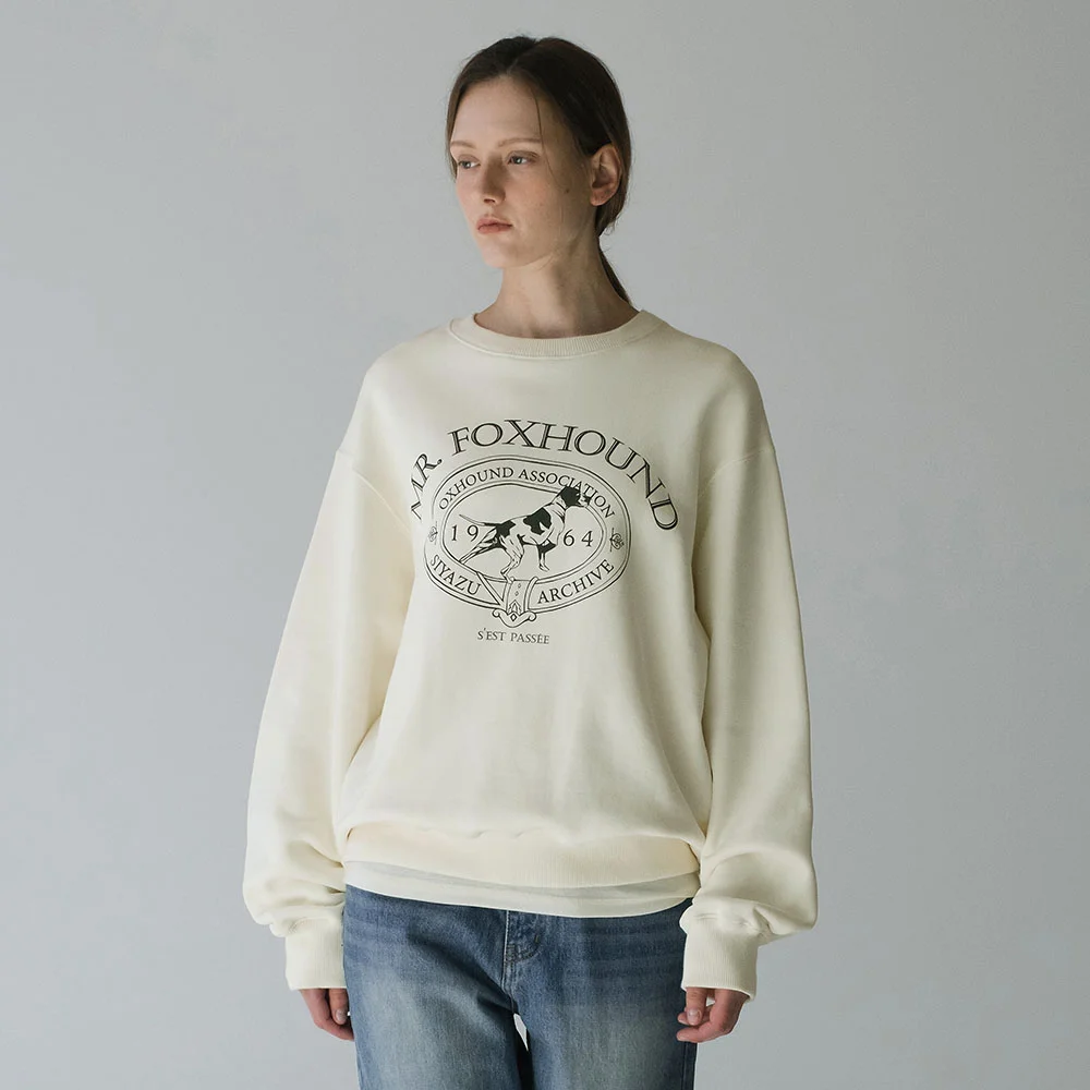 SITP5042 Foxhound Sweat shirt_Cream