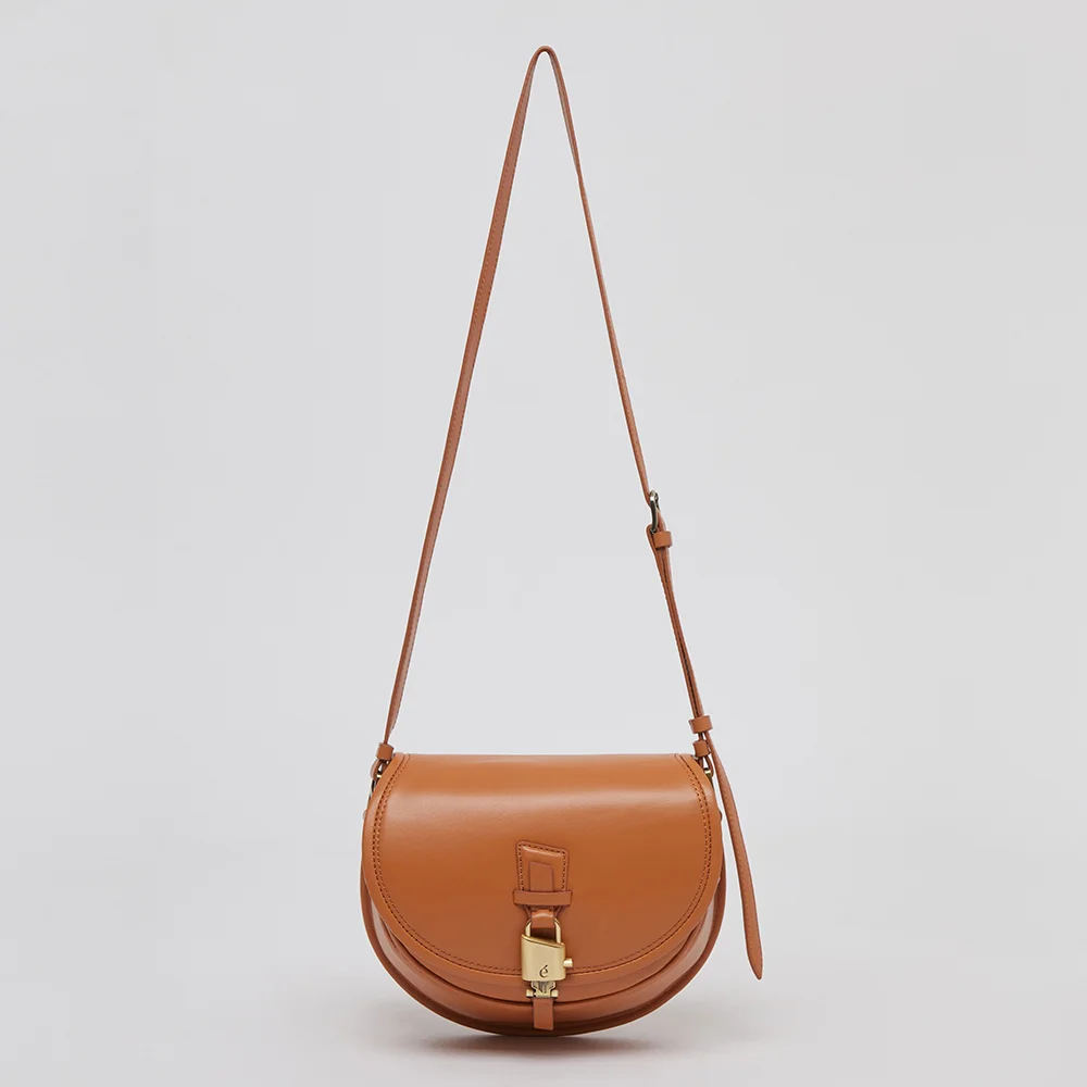 Luv lock roundy bag(Golden coral)