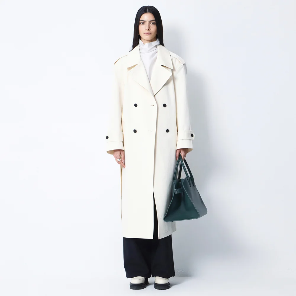 DERE DOUBLE TRENCH COAT