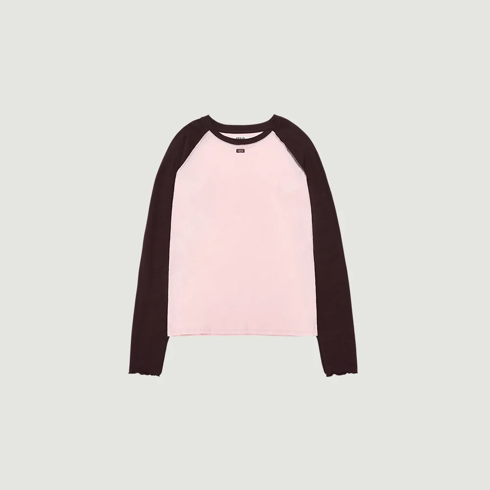 SOMA RAGLAN L/S T-SHIRT (PINK)