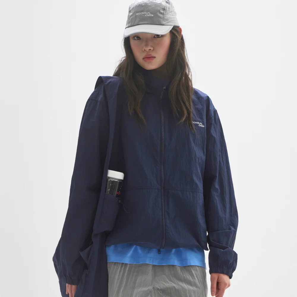 M.C UNISEX, Wind Breaker Jacket / NAVY