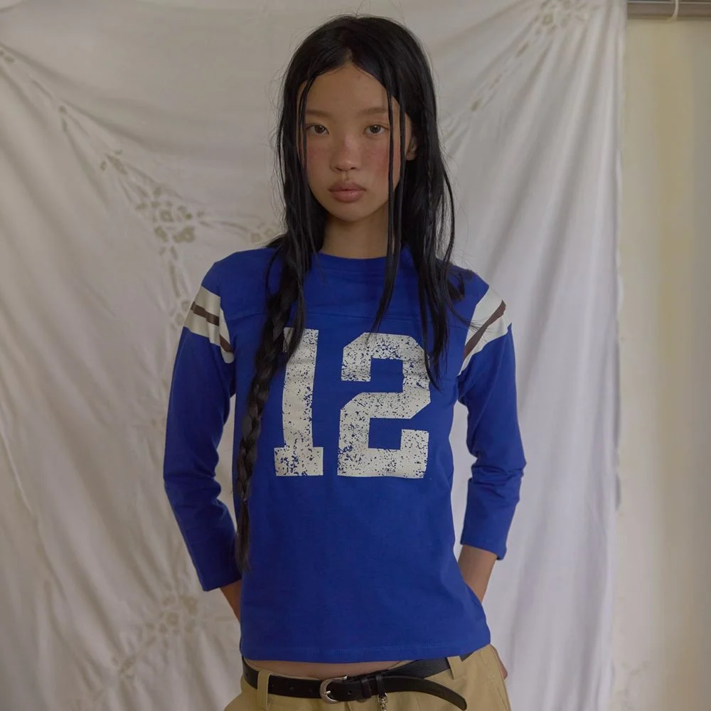 Number 12 T-shirt / Blue