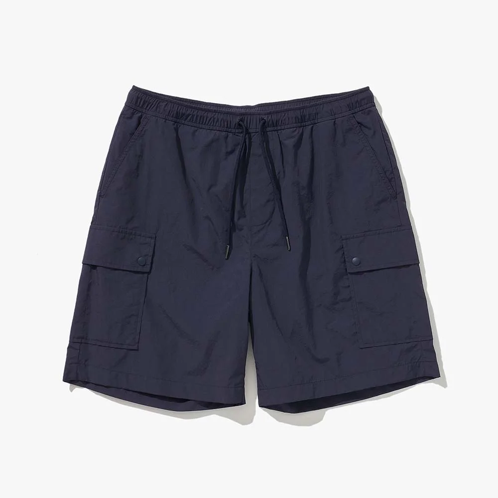 鬆緊帶 工裝 L24 短褲 海軍藍