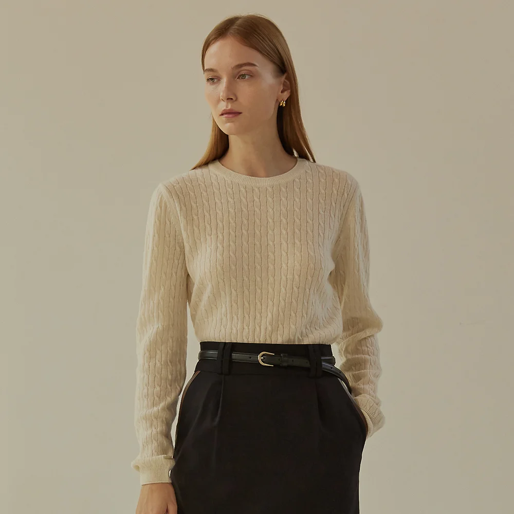 SERIE CABLE KNIT (4colors)