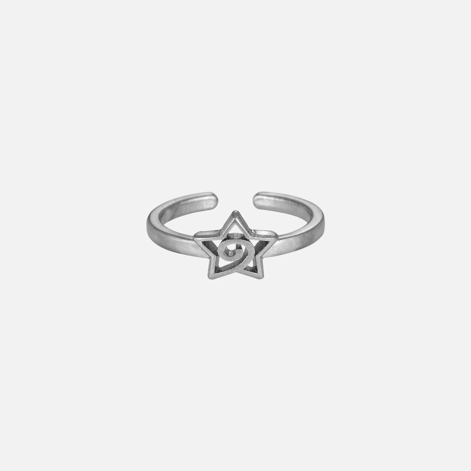 lunt toe ring-silver