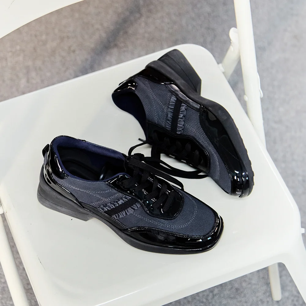 Fev Veil lift runner sneakers(black)_DE4DS26015BLK
