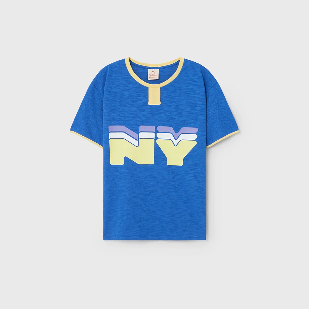 CITY SOUVENIR TEE NEW YORK (BLUE)