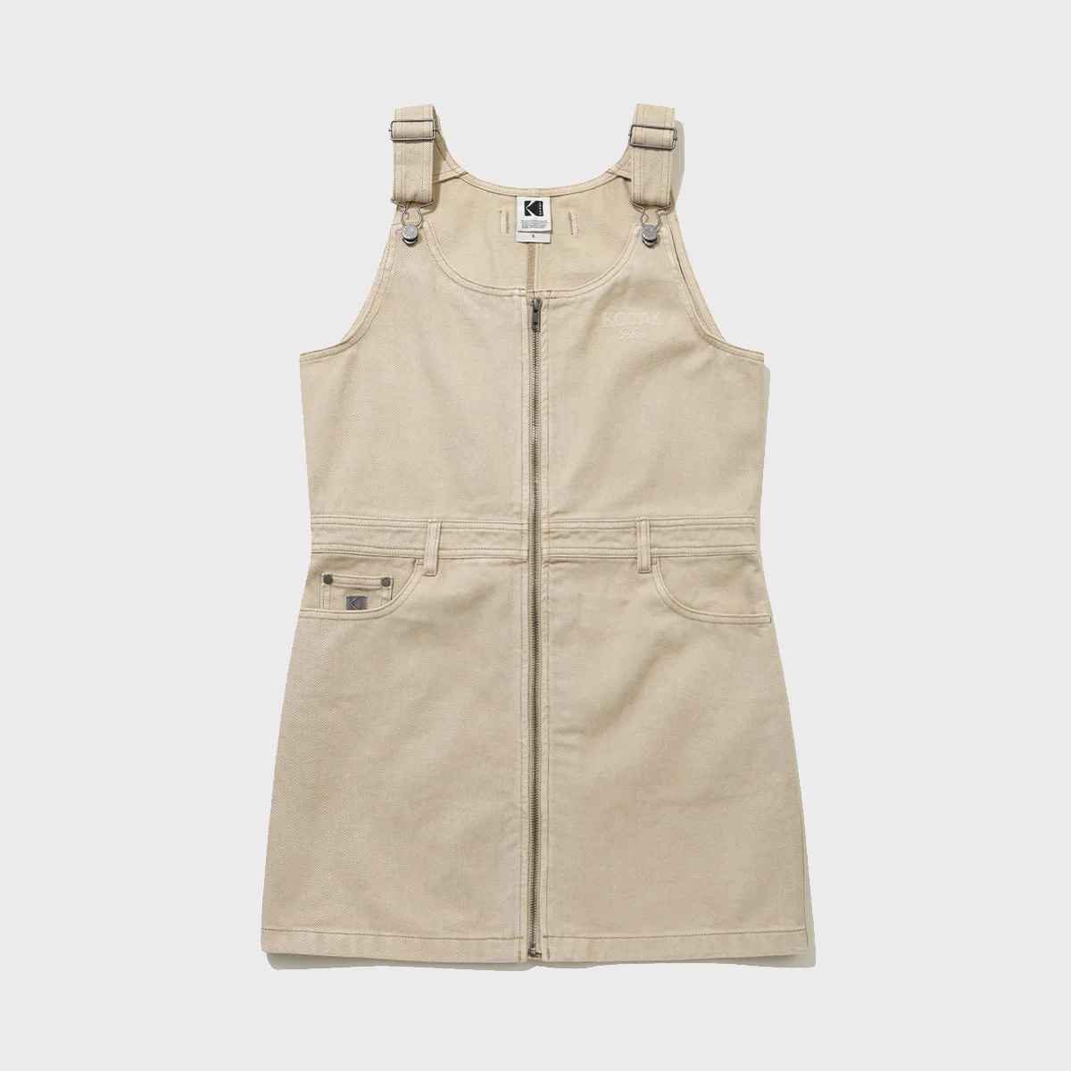 RGB 牛仔 連衣裙 BEIGE