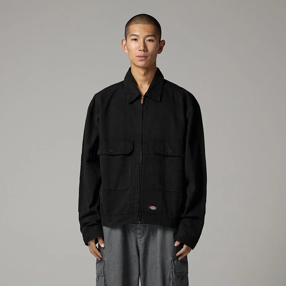Trucker 寬鬆版型 外套 Black