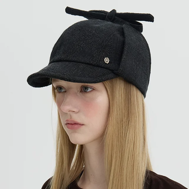 Sherlock Cap - Black Italy