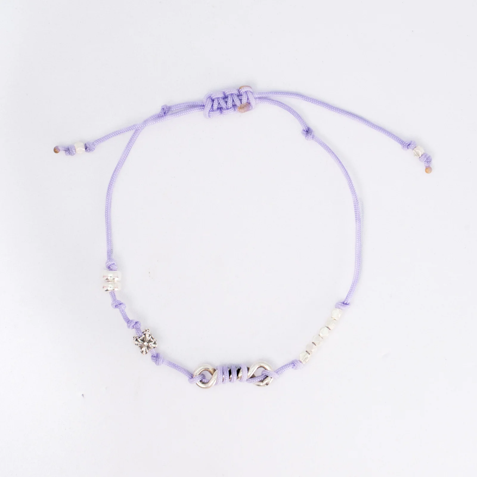 HR 373B_Fabric Bracelet(Purple)