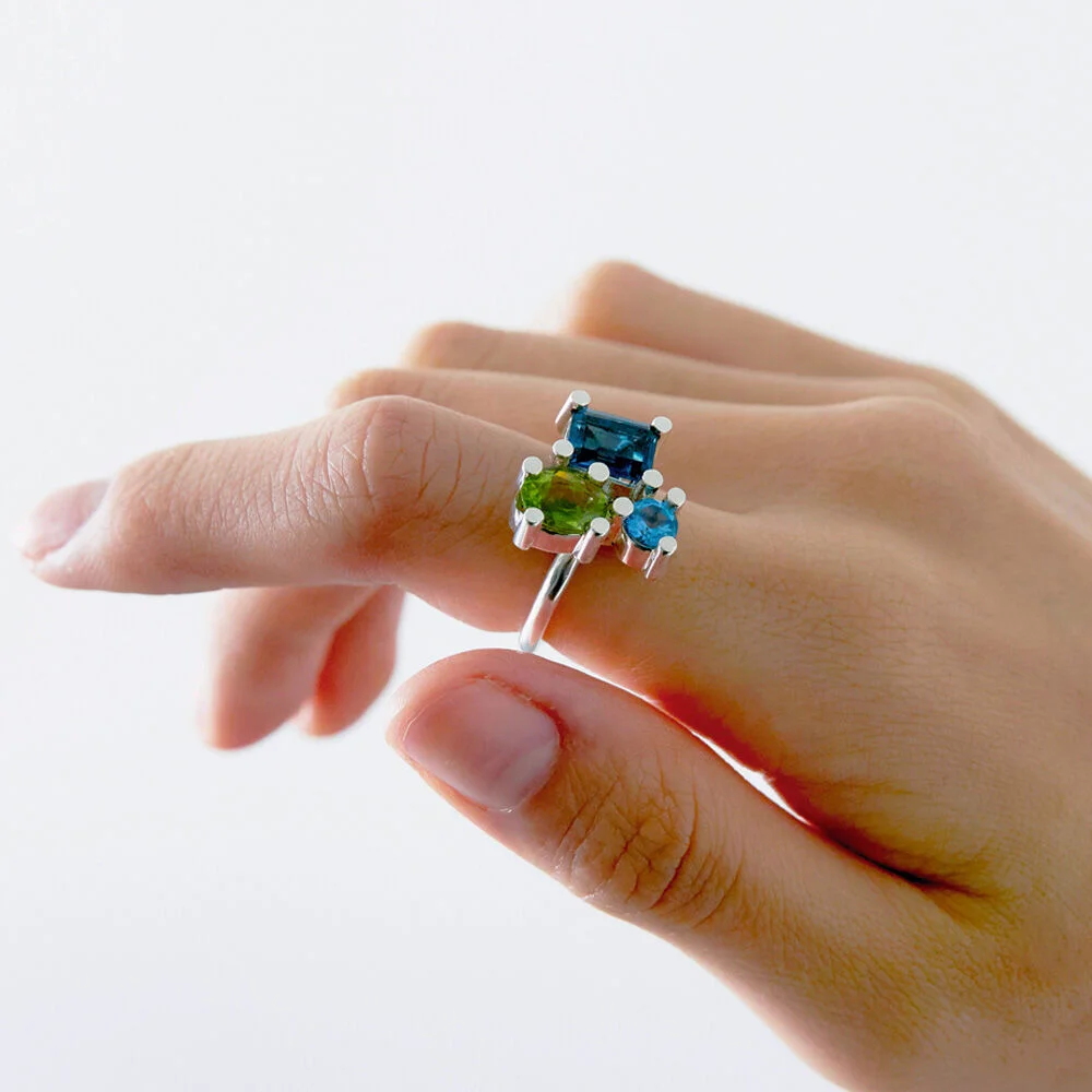 天然石 Forest ring