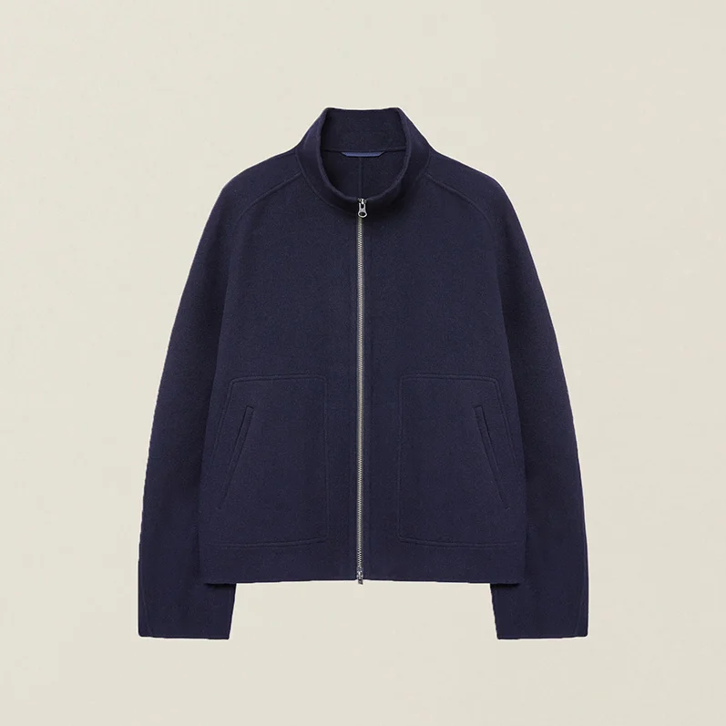 HANDMADE BLOUSON NAVY