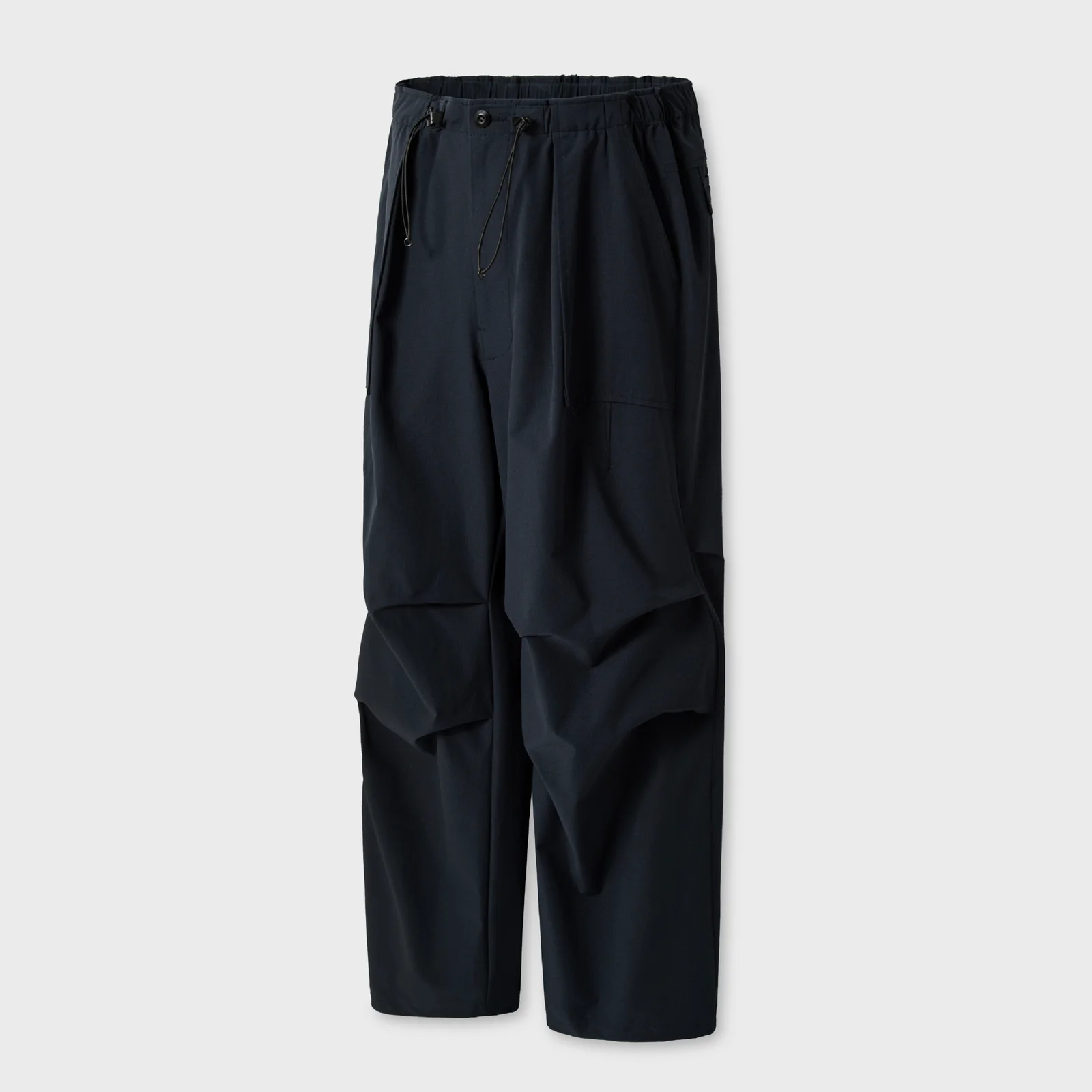 鬆緊帶 軍裝 褲子_DARK NAVY