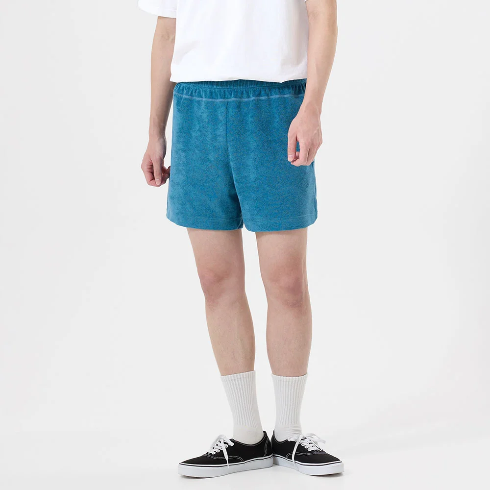 (M) Towel Shorts - Uni (Blue Lover)