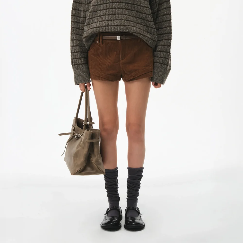 26FW HALO SHORTS (BROWN)