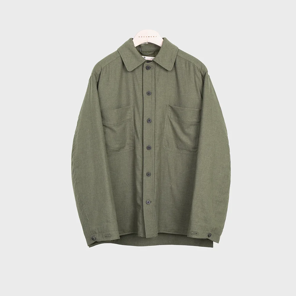 FLANNEL PADDED SHIRTING JACKET