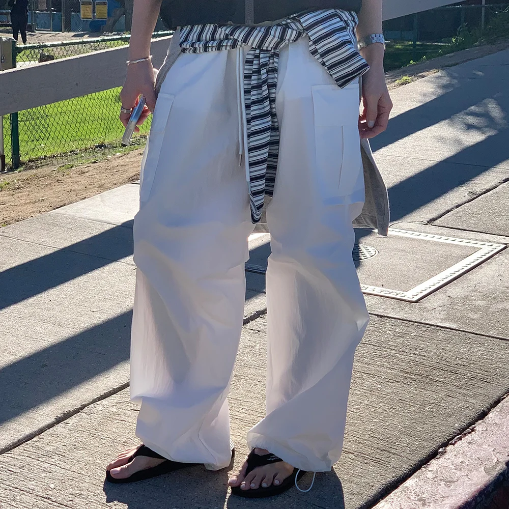 Austen String Cargo Pants - Ivory