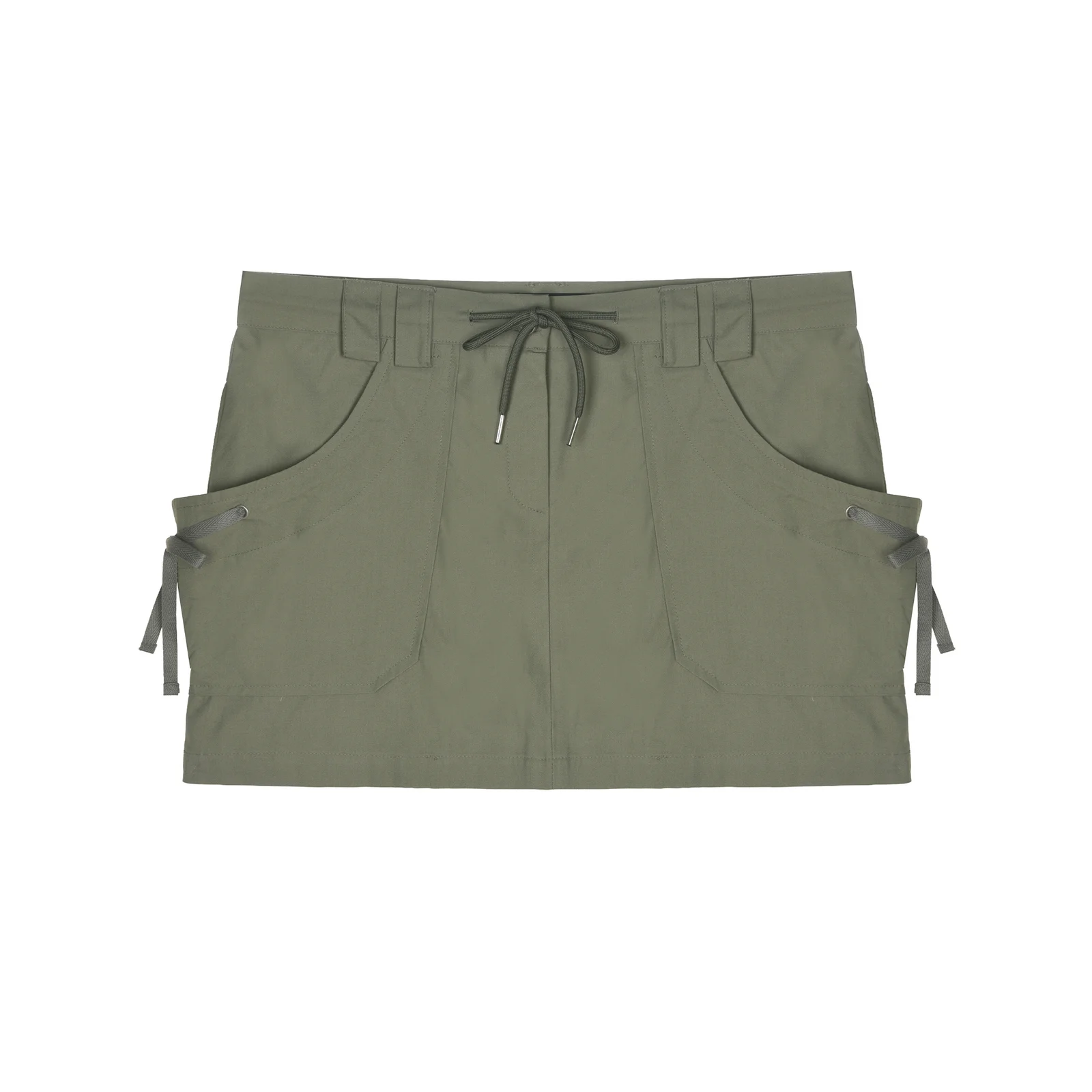 CARGO POCKET MINI SKIRT_KHAKI