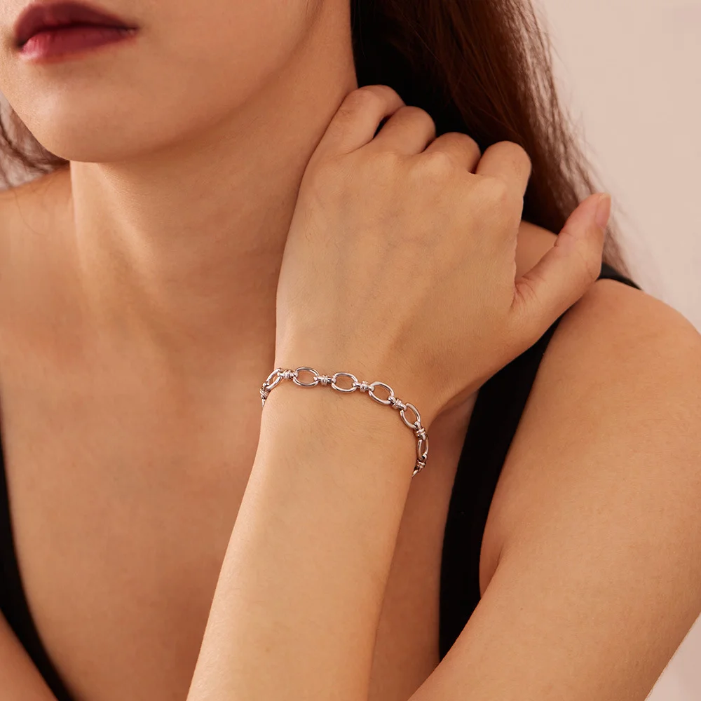 AVIREX BRACELET AVIREX 鏈條 銀手鏈 銀手鏈