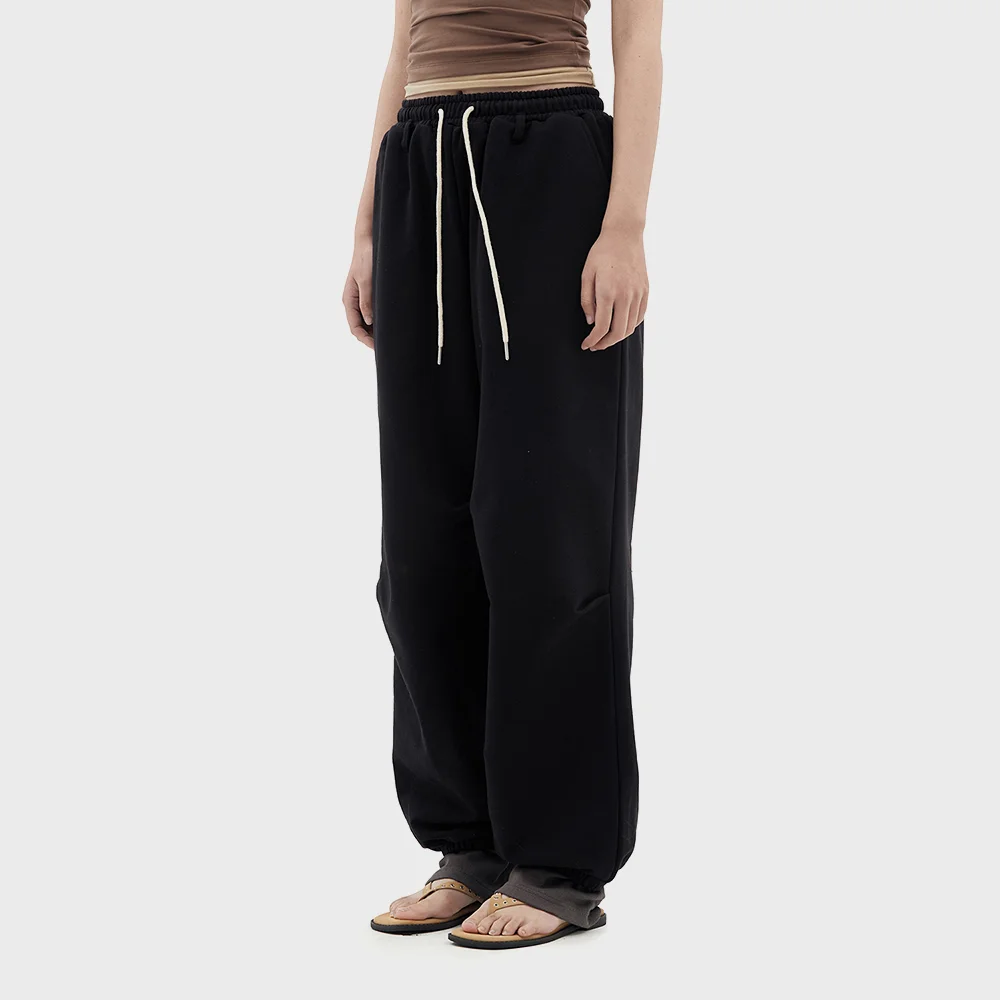 LAYERED SWEAT PANTS