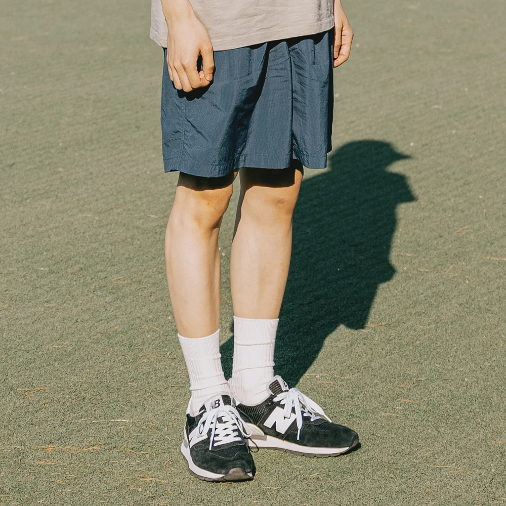 RIPSTOP STRING HALF PANTS (NAVY)