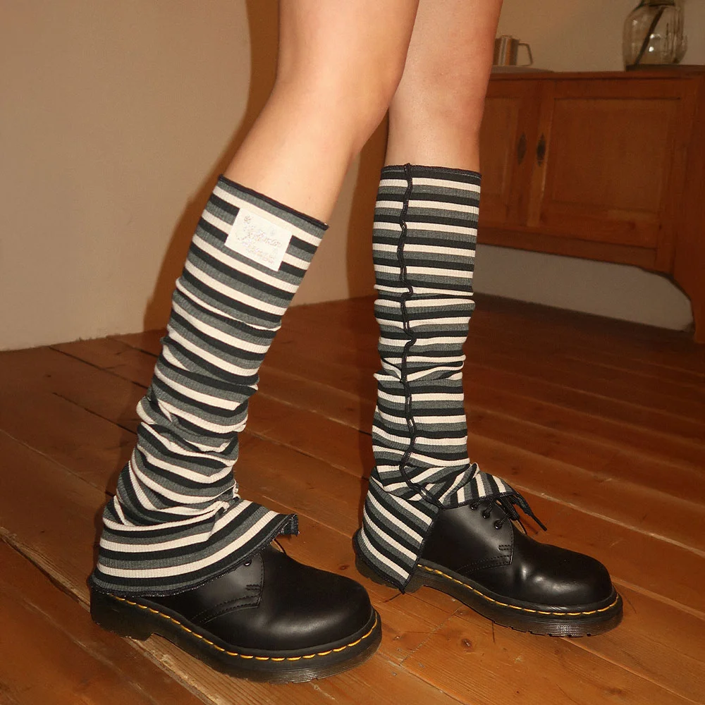 Candycane Leg Warmer (3 Color)