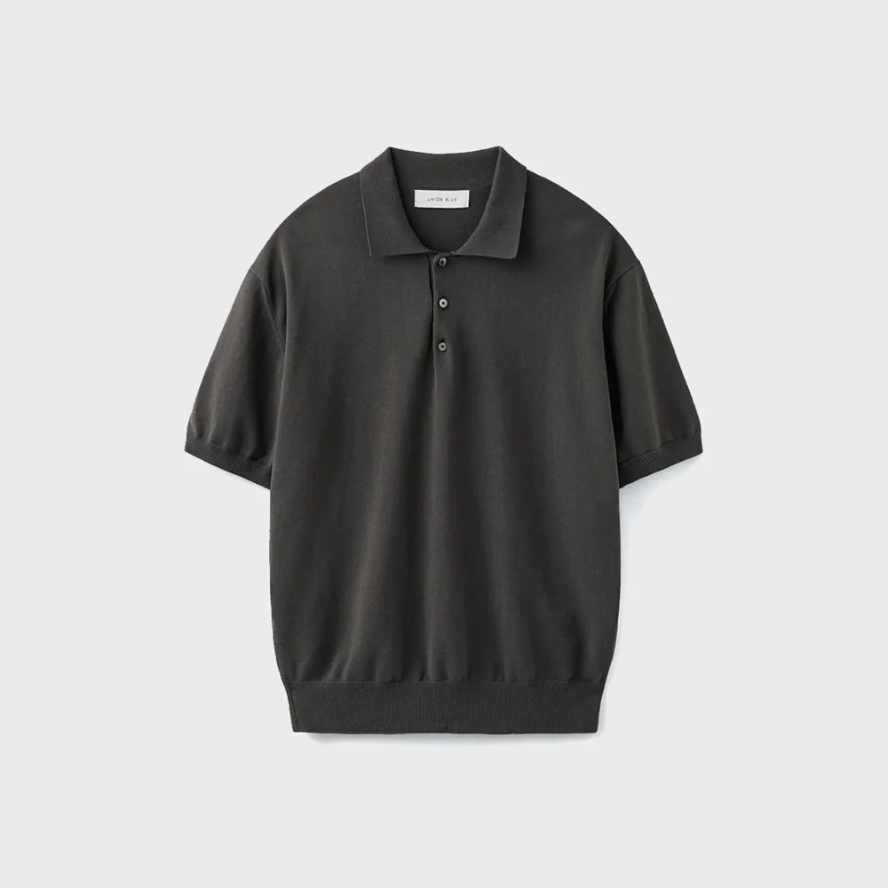 HARD TWIST COMFORT POLO KNIT