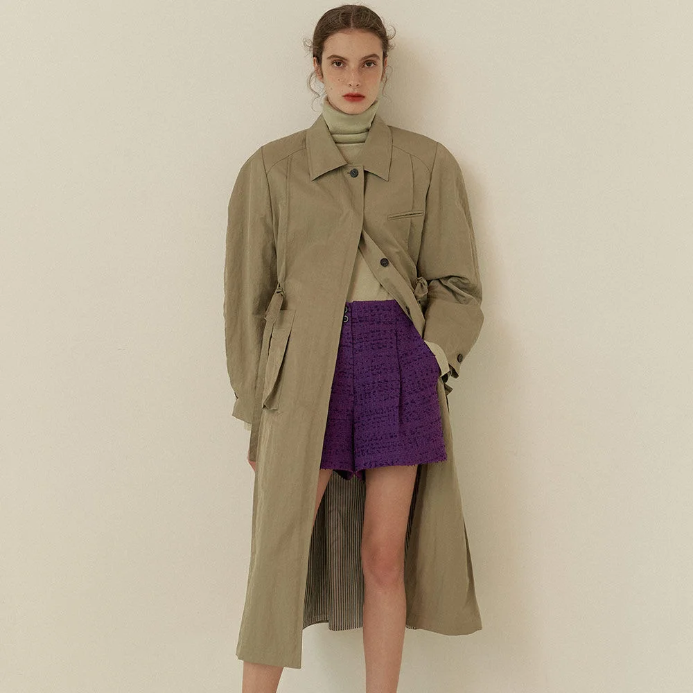 Lump mac coat Khaki