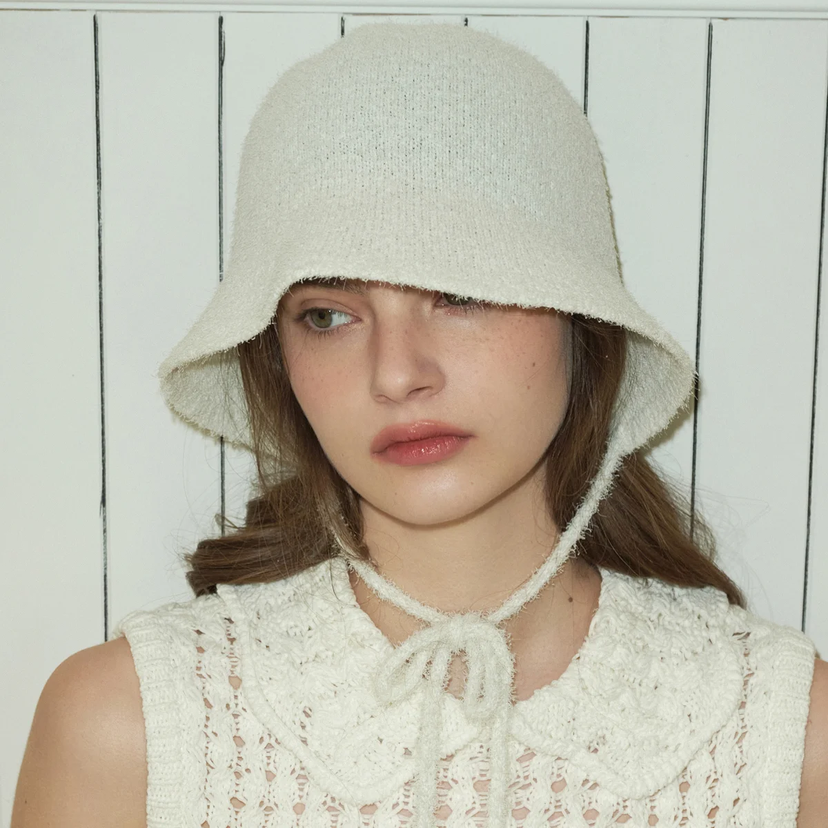 PONY BONNET ivory