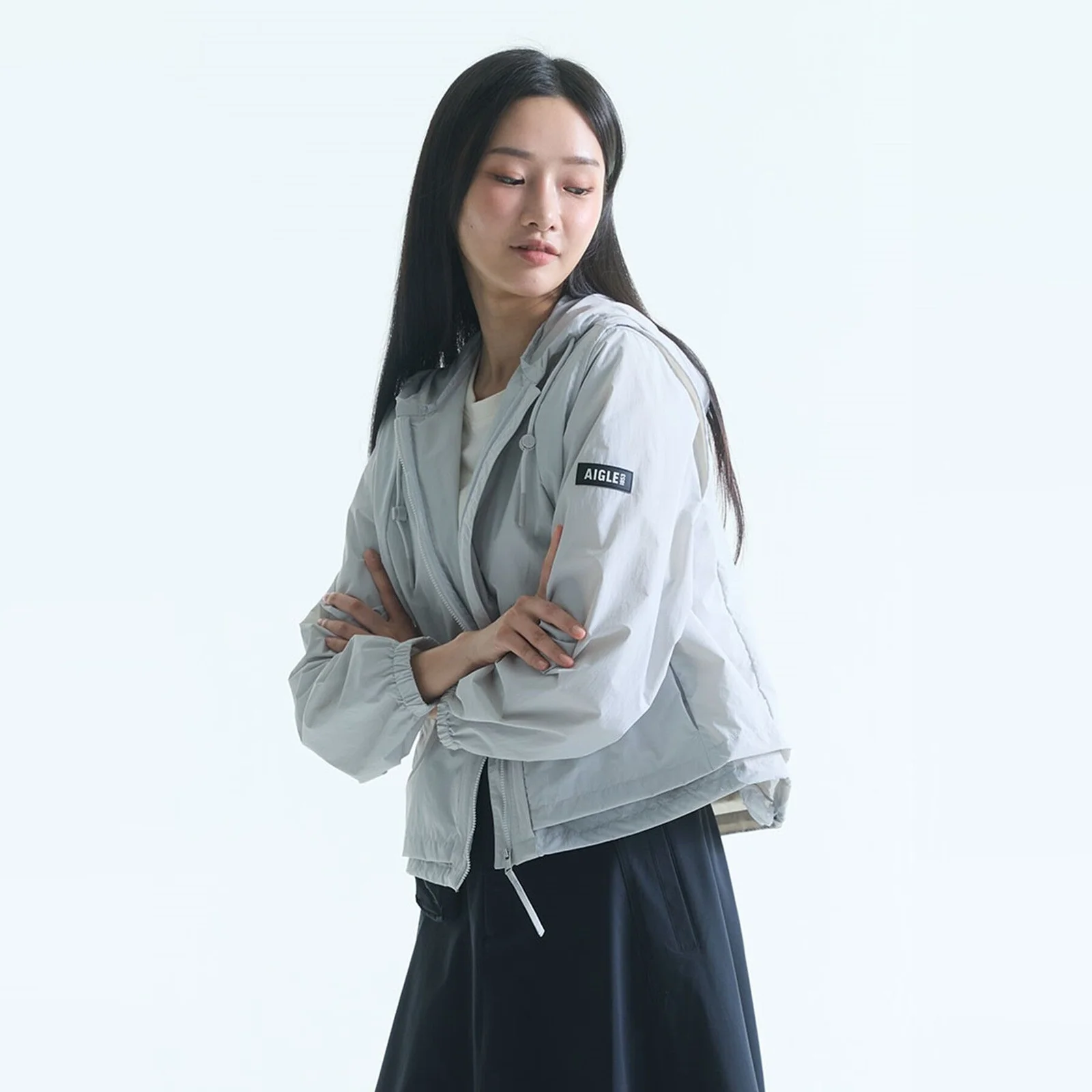 女裝 WR 3-in-1 短 連帽衫 外套 AAS26WOUT012GVI