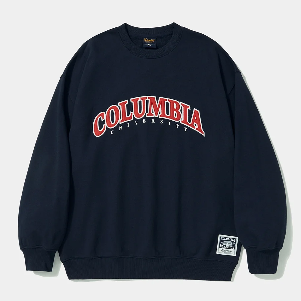 STREET ARCH HEAVY TERRY CREW NECK_NAVY