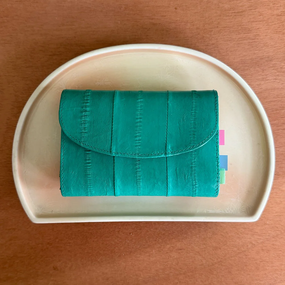 Hand log wallet (Mint)