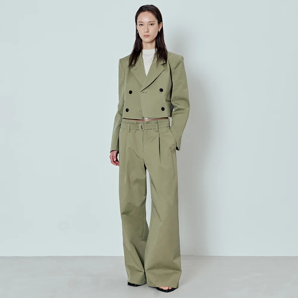 RUNO BELTED PANTS